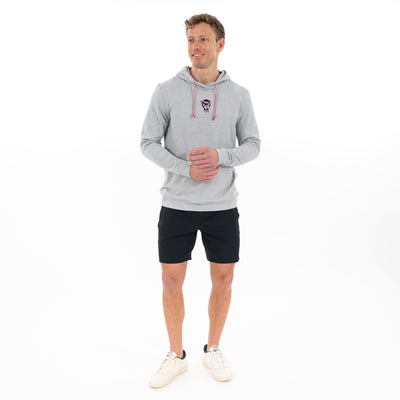 Hesi Collegiate Hoodie - NC State | Heather - Stainless Steel/White - NC State - 1