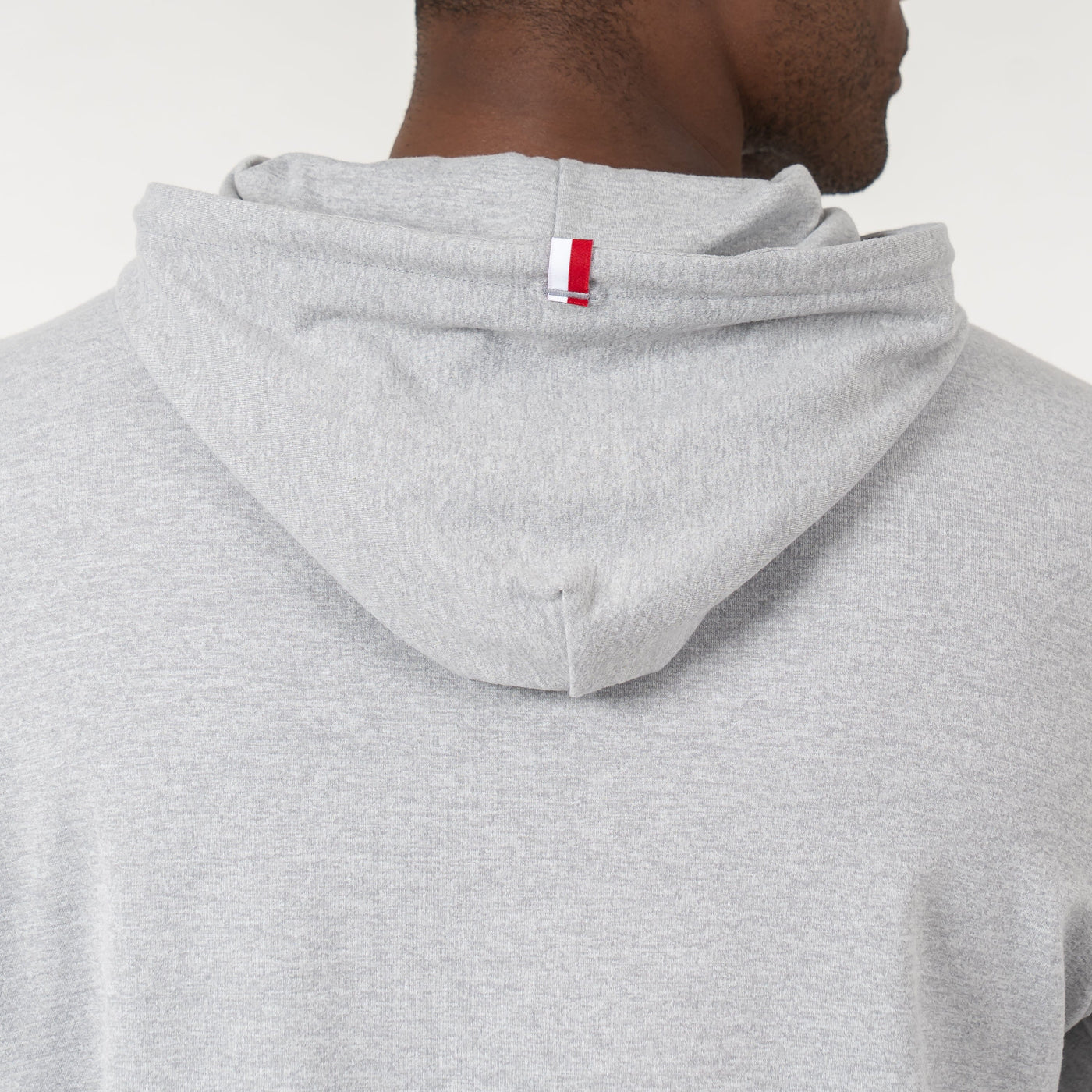 Hesi Collegiate Hoodie - Oklahoma | Heather - Stainless Steel/White - Oklahoma - 1