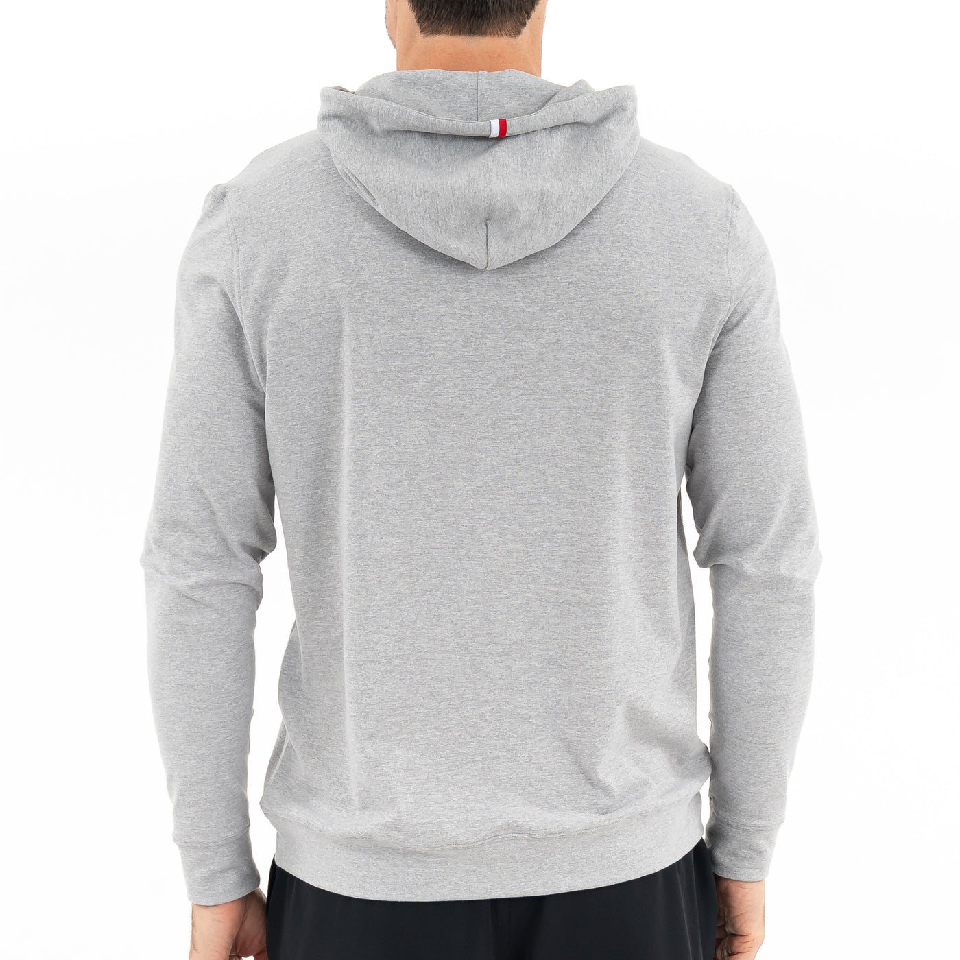 Hesi Collegiate Hoodie - Texas Tech | Heather - Stainless Steel/White - Texas Tech - 1