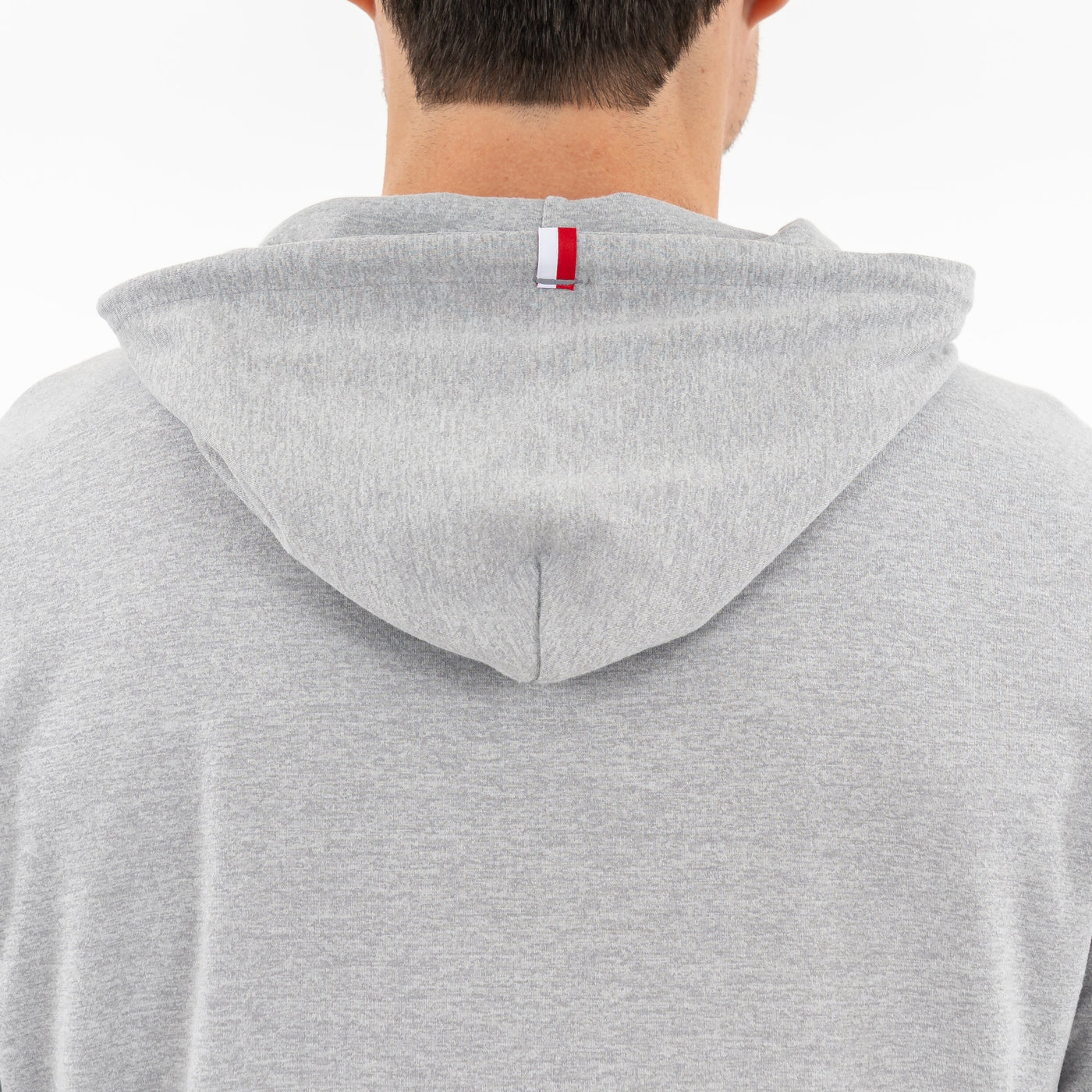 Hesi Collegiate Hoodie - Texas Tech | Heather - Stainless Steel/White - Texas Tech - 1