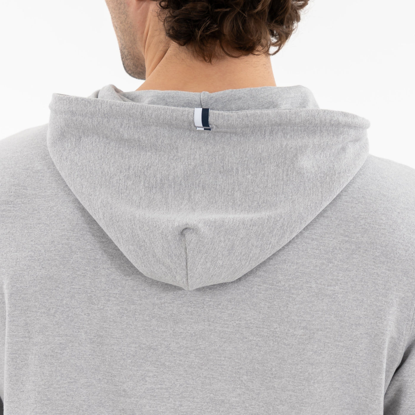 Hesi Collegiate Hoodie - UConn | Heather - Stainless Steel/White - UConn - 1