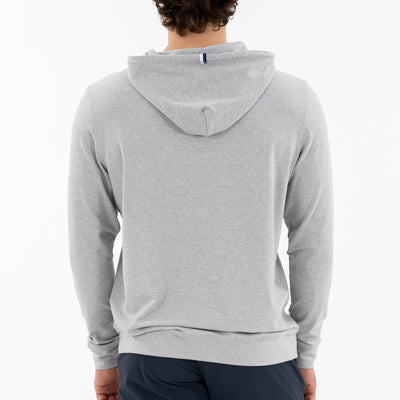 Hesi Collegiate Hoodie - UConn | Heather - Stainless Steel/White - UConn - 1