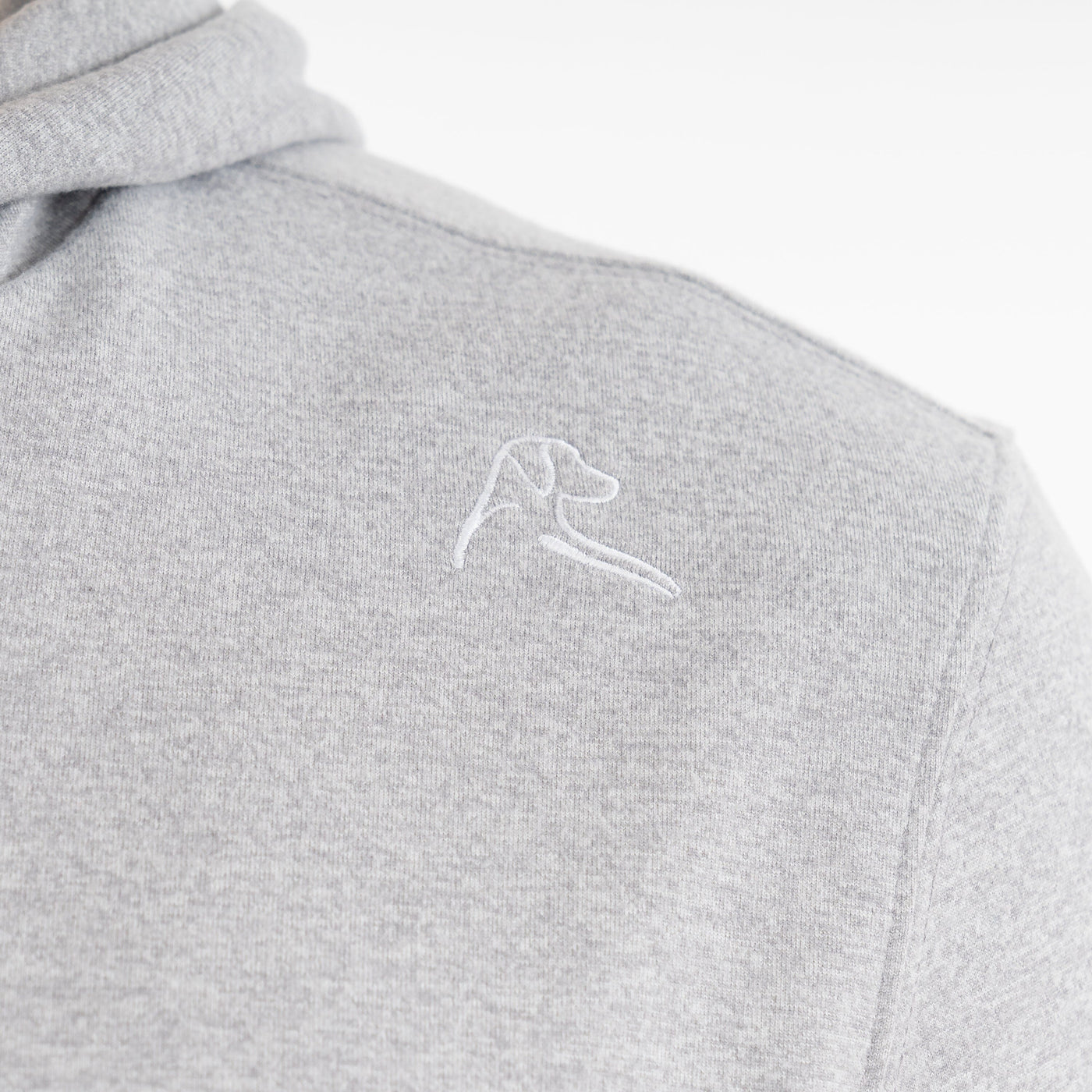 Hesi Collegiate Hoodie - UConn | Heather - Stainless Steel/White - UConn - 1