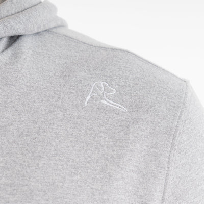 Hesi Collegiate Hoodie - UConn | Heather - Stainless Steel/White - UConn - 1