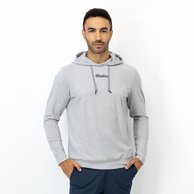 Hesi Collegiate Hoodie - UConn | Heather - Stainless Steel/White - UConn - 2