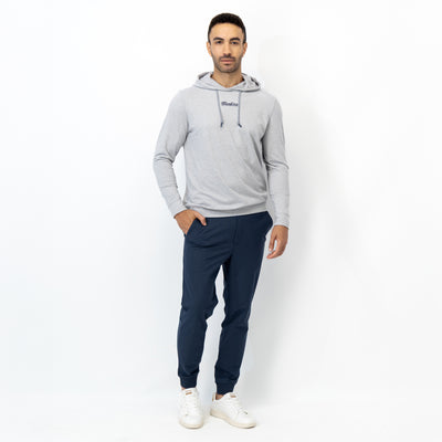 Hesi Collegiate Hoodie - UConn | Heather - Stainless Steel/White - UConn - 2