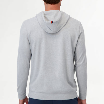 Hesi Collegiate Hoodie - UVA | Heather - Stainless Steel/White - UVA - 1