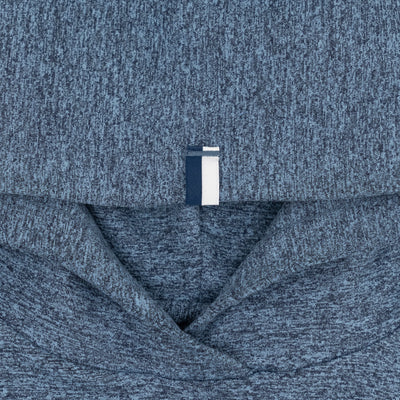 Lil' Hesi Performance Hoodie | Heather - Zone Blue/Fleet Navy