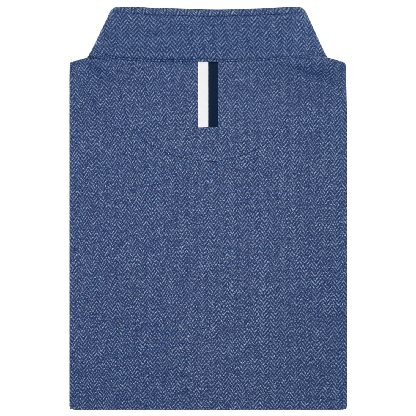 Herringbone Jacquard Performance Q-Zip | The Herringbone Jacquard - Flag Blue/Zenith Blue