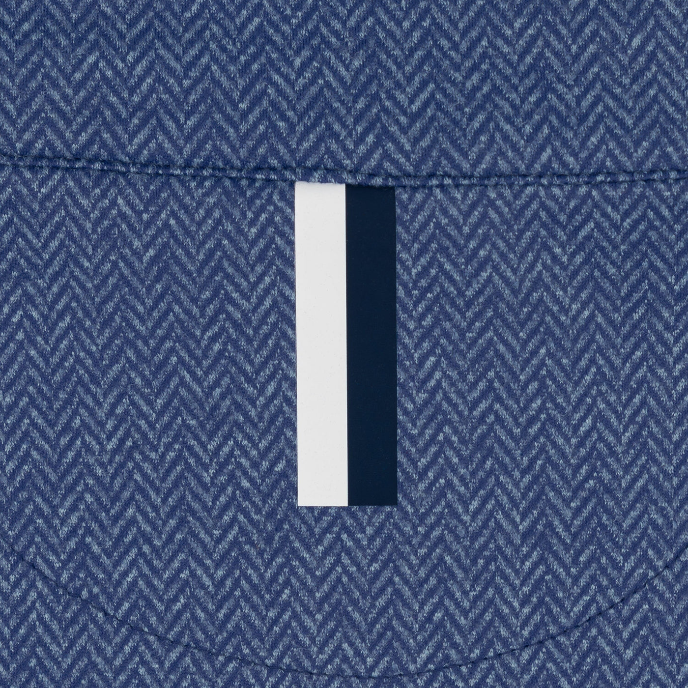 Herringbone Jacquard Performance Q-Zip | The Herringbone Jacquard - Flag Blue/Zenith Blue
