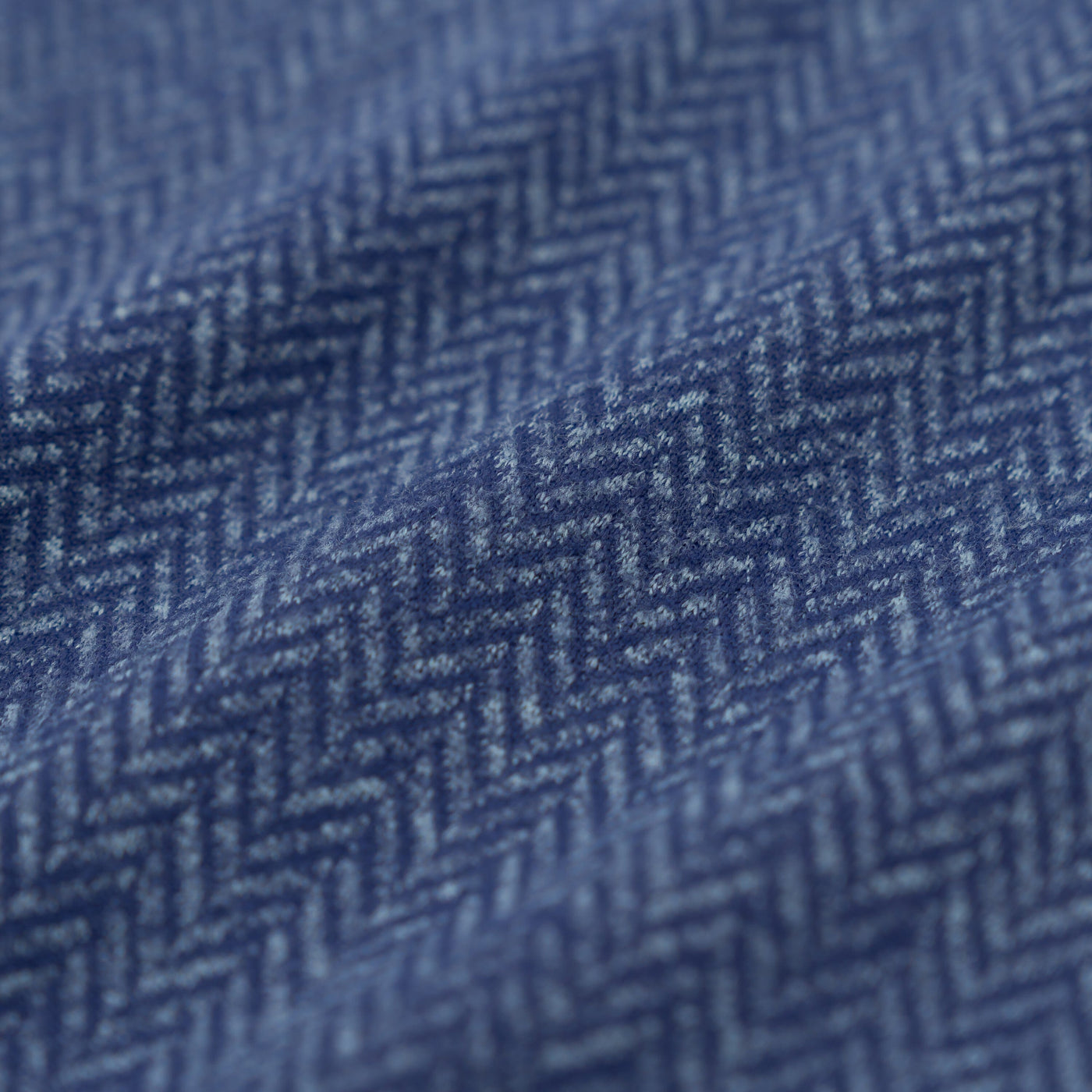 Herringbone Jacquard Performance Q-Zip | The Herringbone Jacquard - Flag Blue/Zenith Blue
