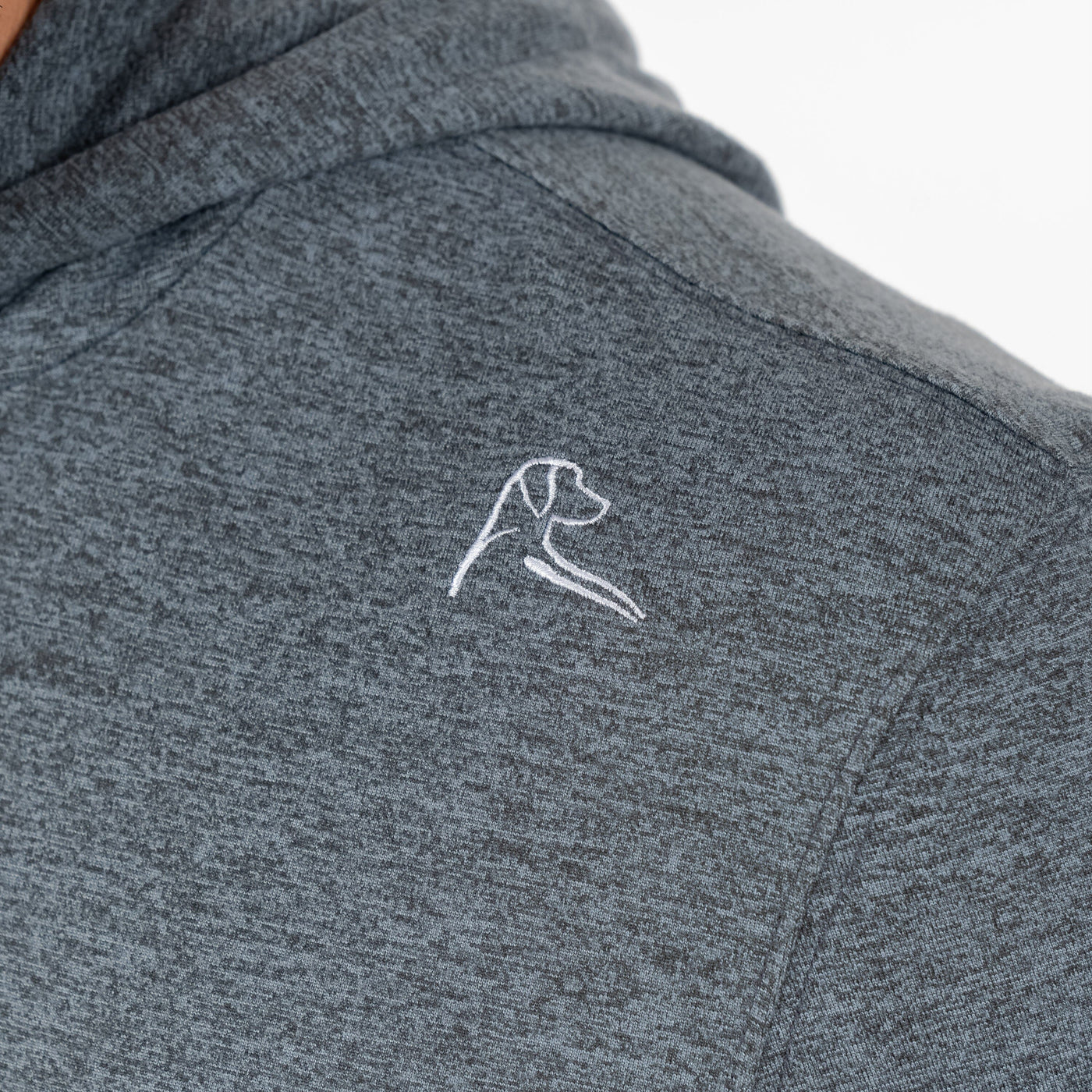 Hesi Performance Hoodie | Heather - Charcoal Grey/Thunder Grey