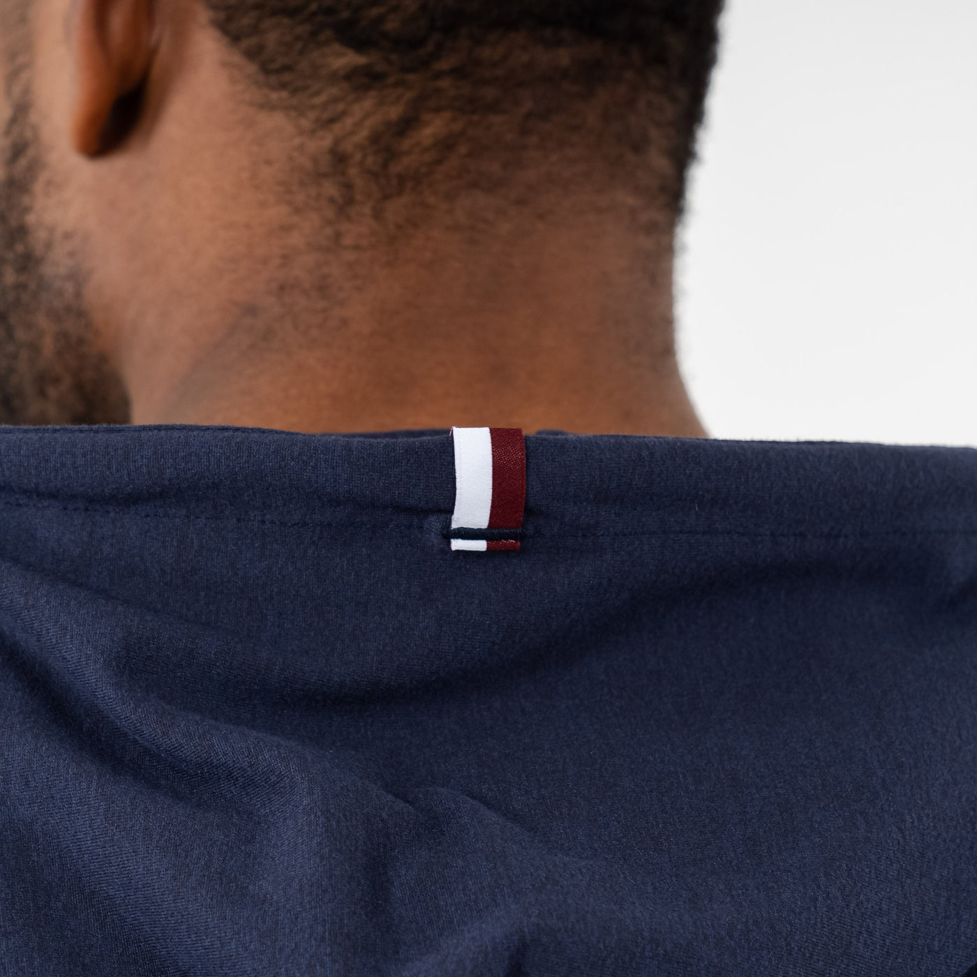 Hesi Performance Hoodie | Colorblock - Fleet Navy/Merlot