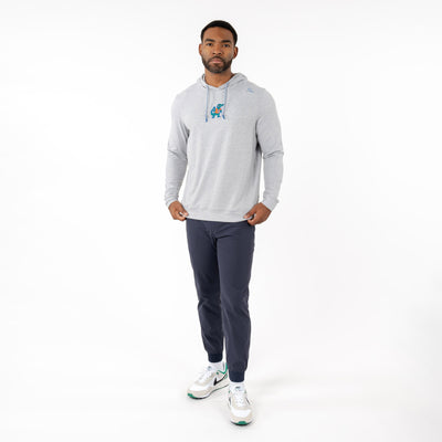 Hesi Collegiate Hoodie - Florida | Heather - Stainless Steel/White - Florida - 1