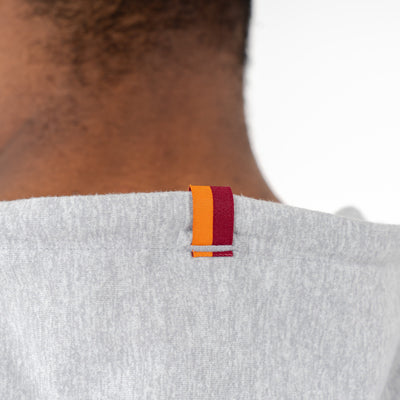 Hesi Collegiate Hoodie - Virginia Tech | Heather - Stainless Steel/White - Virginia Tech - 1