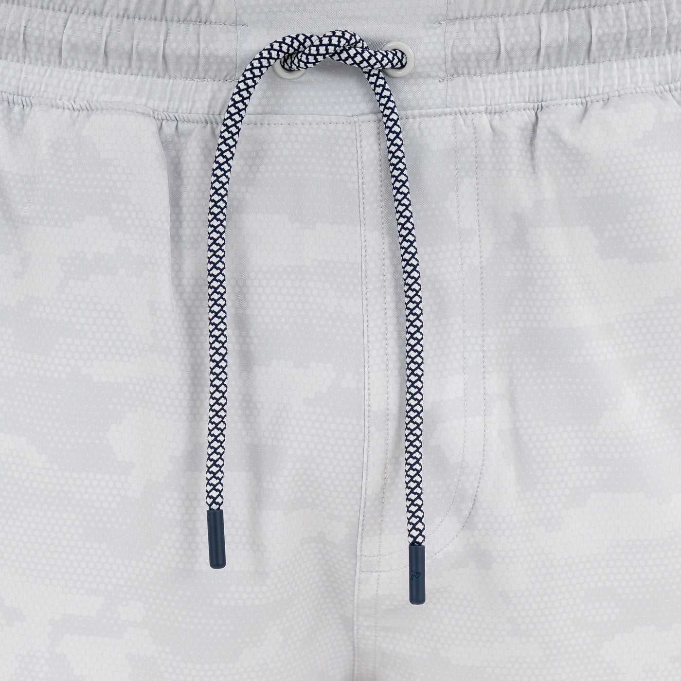 Grit Gym Short - 7" | The Hex Camo - Stratus Grey