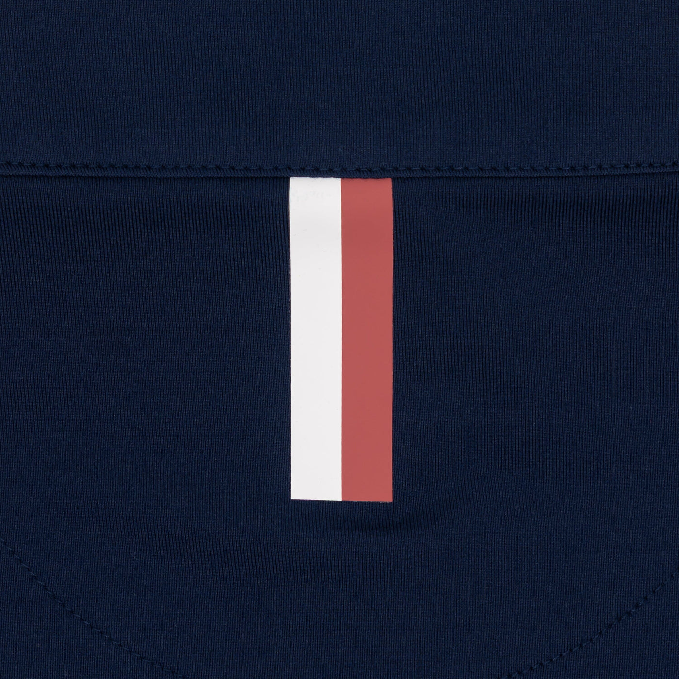 Horizon Block Performance Q-Zip | The Horizon Block - Rouge Red/Fleet Navy/Slate Blue