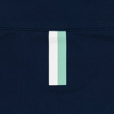 Horizon Block Performance Q-Zip | The Horizon Block - White/Fleet Navy/Melon/Mariner Blue/Mint Green
