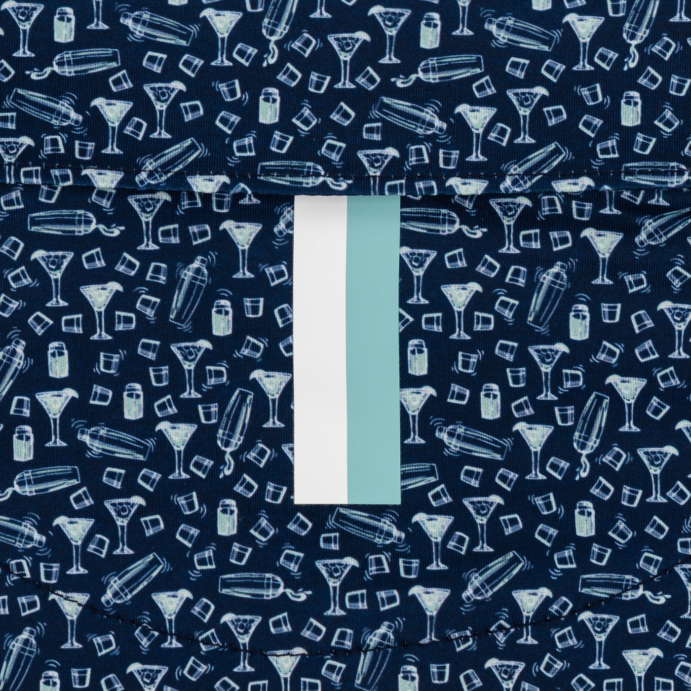 The House Marg | Performance Polo | The House Marg - Fleet Navy/Antigua Green