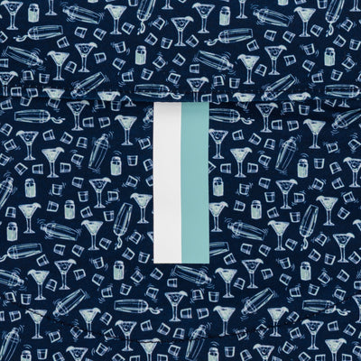 The House Marg | Performance Polo | The House Marg - Fleet Navy/Antigua Green