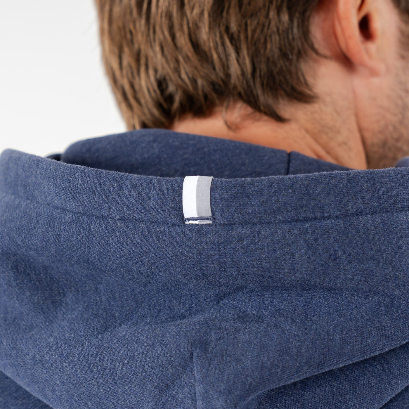 Huddle Hoodie | Heather - Fleet Navy