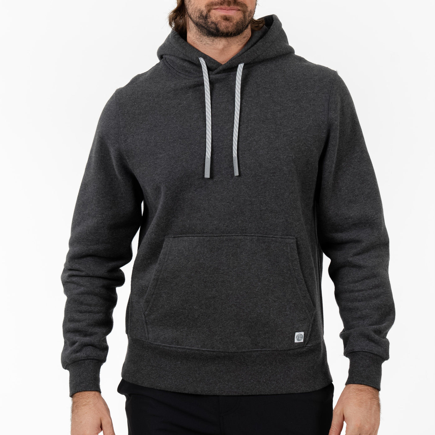 Huddle Hoodie | Heather - Midnight Black