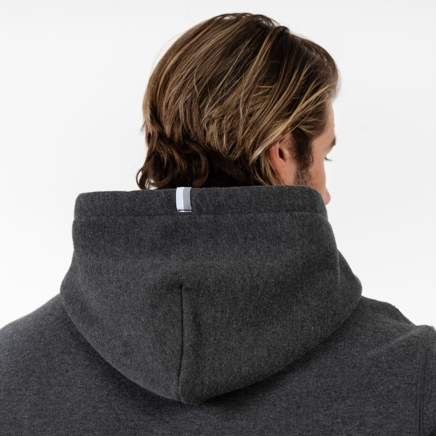 Huddle Hoodie | Heather - Midnight Black