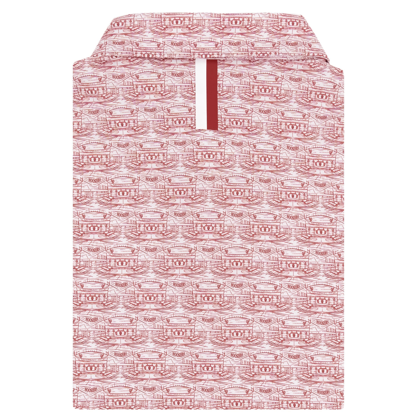 The Indiana Assembly Hall | Collegiate Polo | The Indiana Assembly Hall - White/Carmine Red