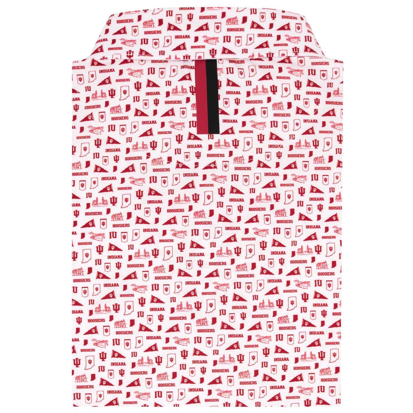 The Indiana Gameday | Collegiate Polo | The Indiana Gameday - White/Carmine Red