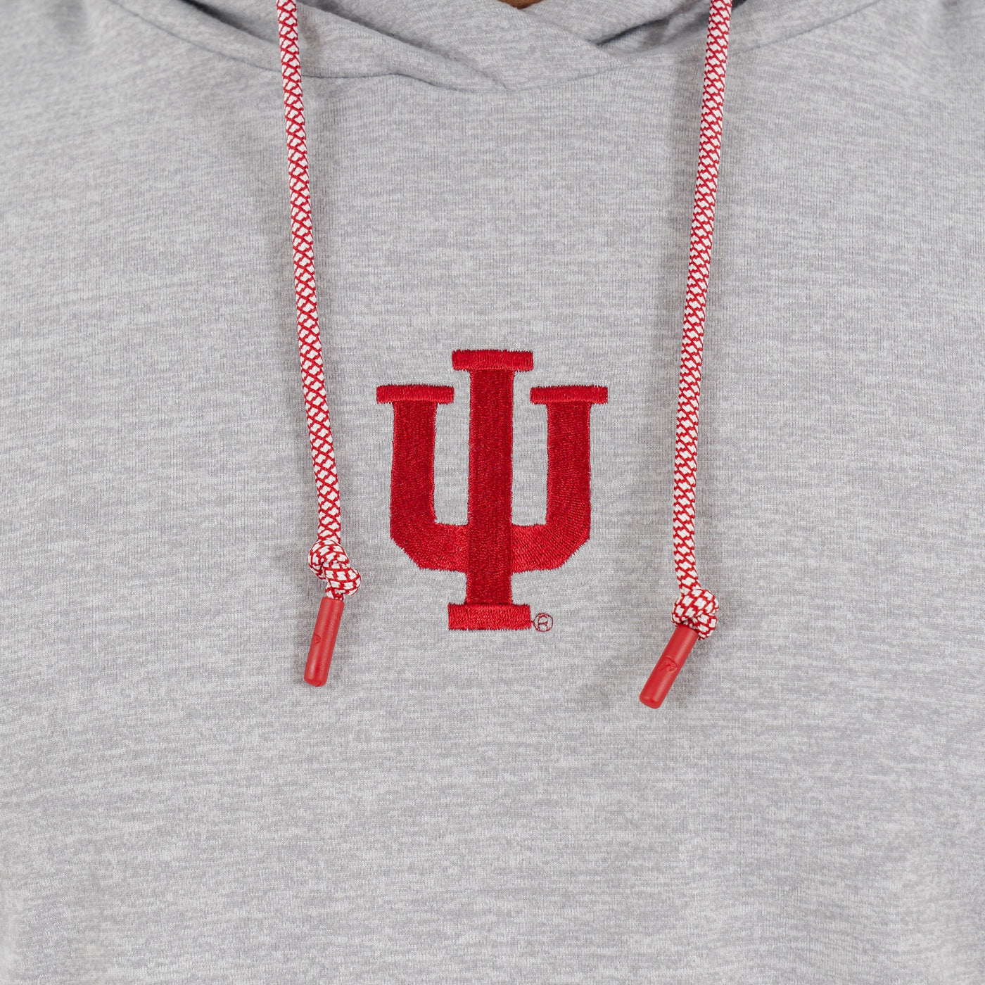 Hesi Collegiate Hoodie - Indiana | Heather - Stainless Steel/White - Indiana - 1