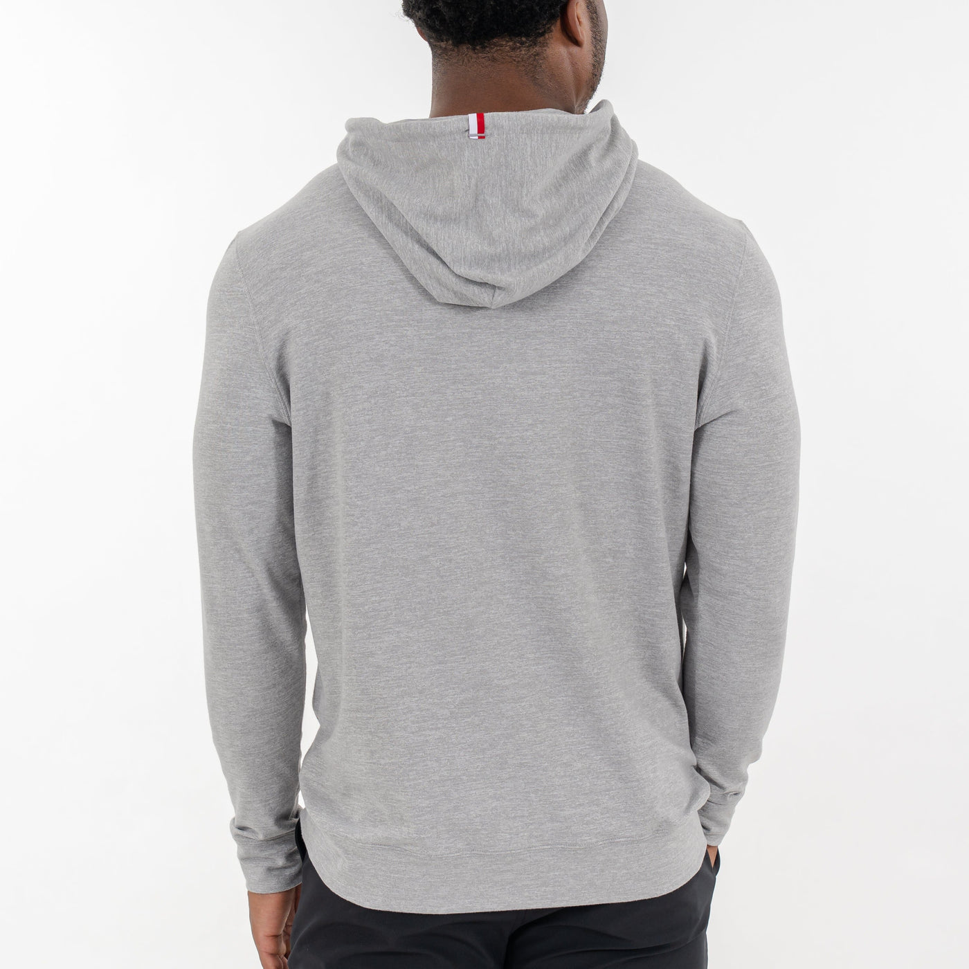 Hesi Collegiate Hoodie - Indiana | Heather - Stainless Steel/White - Indiana - 1