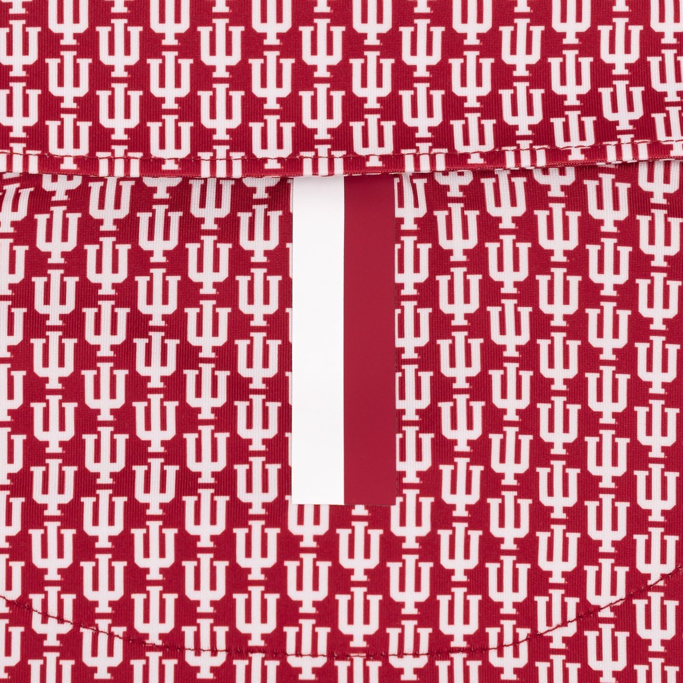 The Indiana Hoosiers® | Collegiate Polo | The Indiana Hoosiers® - Carmine Red/White