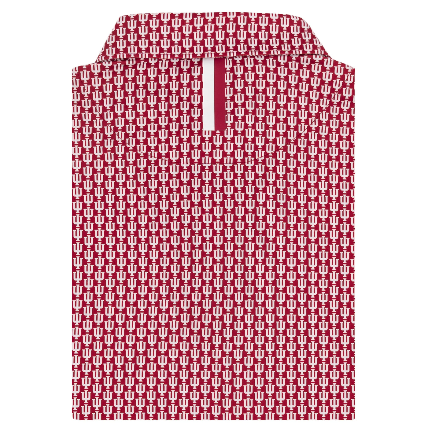 The Indiana Hoosiers® | Collegiate Polo | The Indiana Hoosiers® - Carmine Red/White