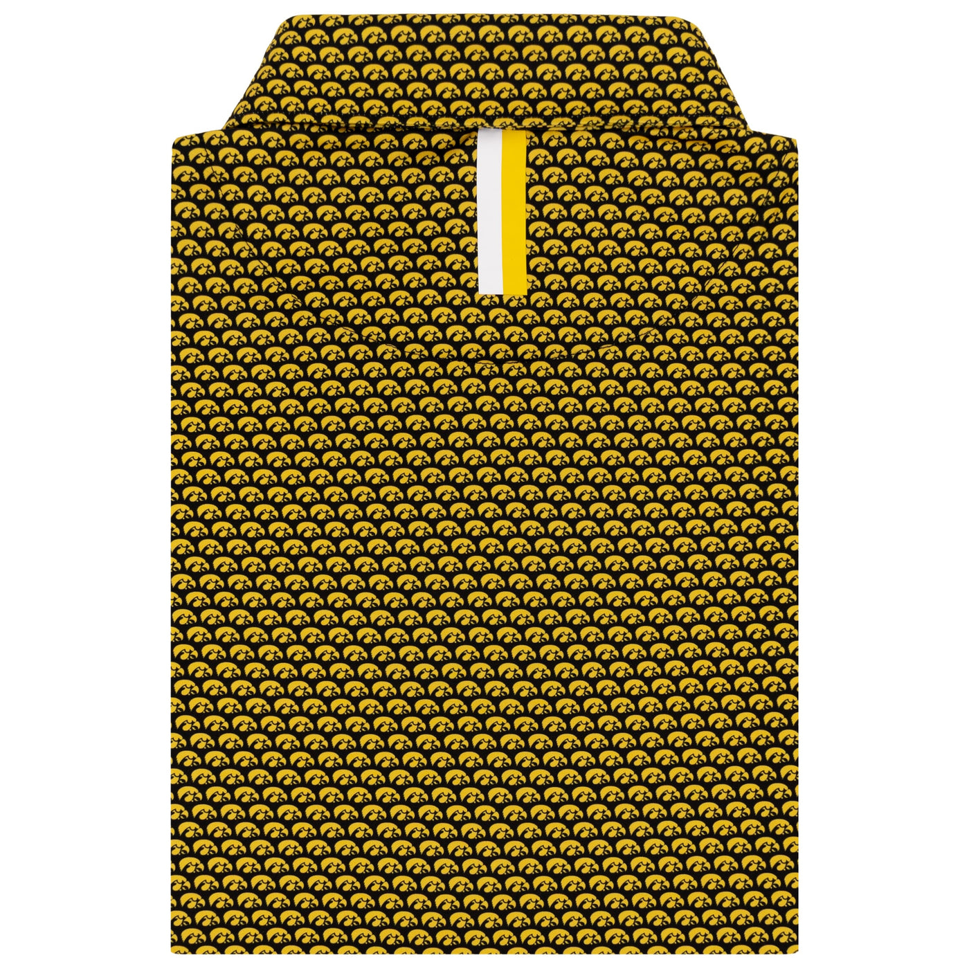 The Iowa Hawkeyes® | Collegiate Polo | The Iowa Hawkeyes® - Black/Bright Yellow