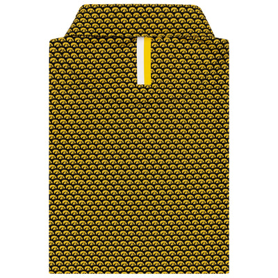 The Iowa Hawkeyes® | Collegiate Polo | The Iowa Hawkeyes® - Black/Bright Yellow