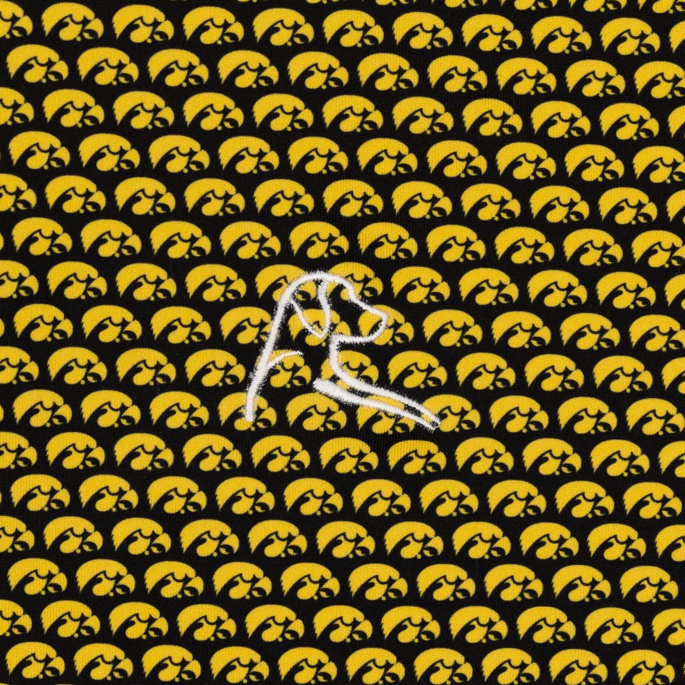 The Iowa Hawkeyes® | Collegiate Polo | The Iowa Hawkeyes® - Black/Bright Yellow