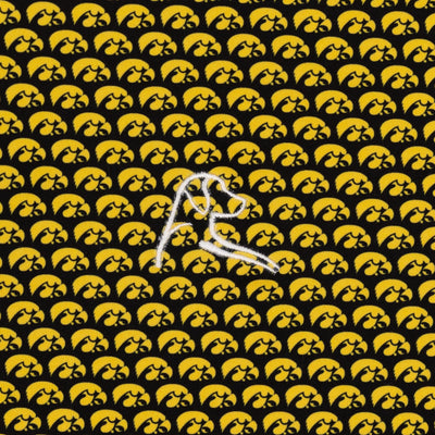 The Iowa Hawkeyes® | Collegiate Polo | The Iowa Hawkeyes® - Black/Bright Yellow