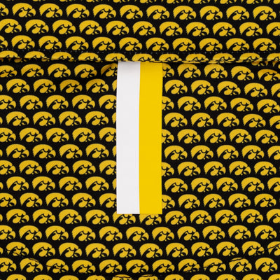 The Iowa Hawkeyes® | Collegiate Polo | The Iowa Hawkeyes® - Black/Bright Yellow