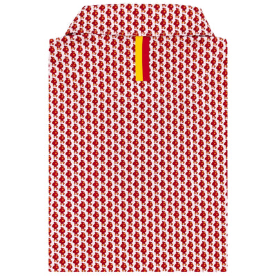 The Iowa State Cyclones® | Collegiate Polo | The Iowa State Cyclones® - White/Varsity Red