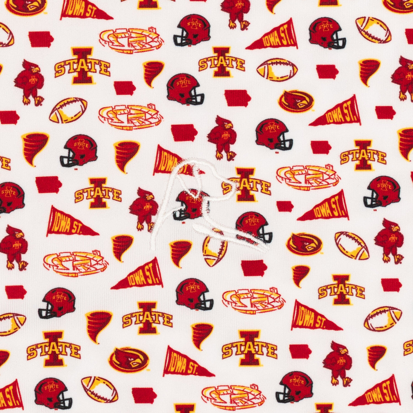 The Iowa State Gameday | Collegiate Polo | The Iowa State Gameday - White/Varsity Red