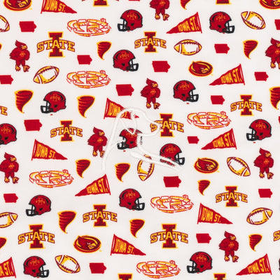 The Iowa State Gameday | Collegiate Polo | The Iowa State Gameday - White/Varsity Red