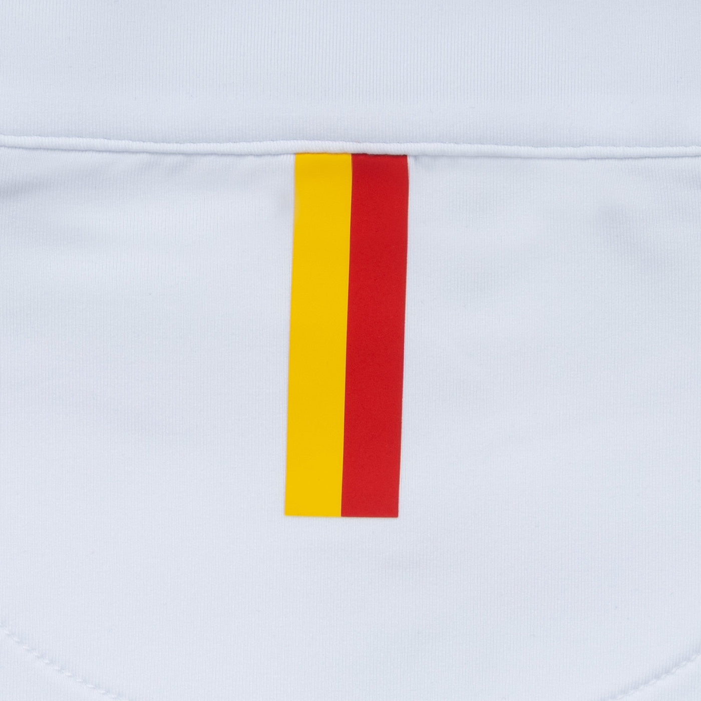 Iowa State Jersey Stripe Collegiate Q-Zip | The Iowa State Jersey Stripe - White/Varsity Red