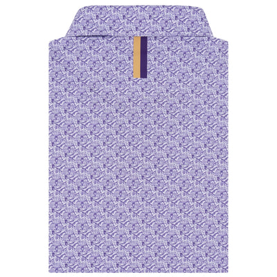The James Madison Bridgeforth Stadium | Collegiate Polo | The James Madison Bridgeforth Stadium - White/Dark Violet