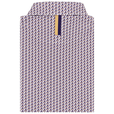 The James Madison Dukes™ | Collegiate Polo | The James Madison Dukes™ - White/Dark Violet