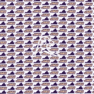 The James Madison Dukes™ | Collegiate Polo | The James Madison Dukes™ - White/Dark Violet