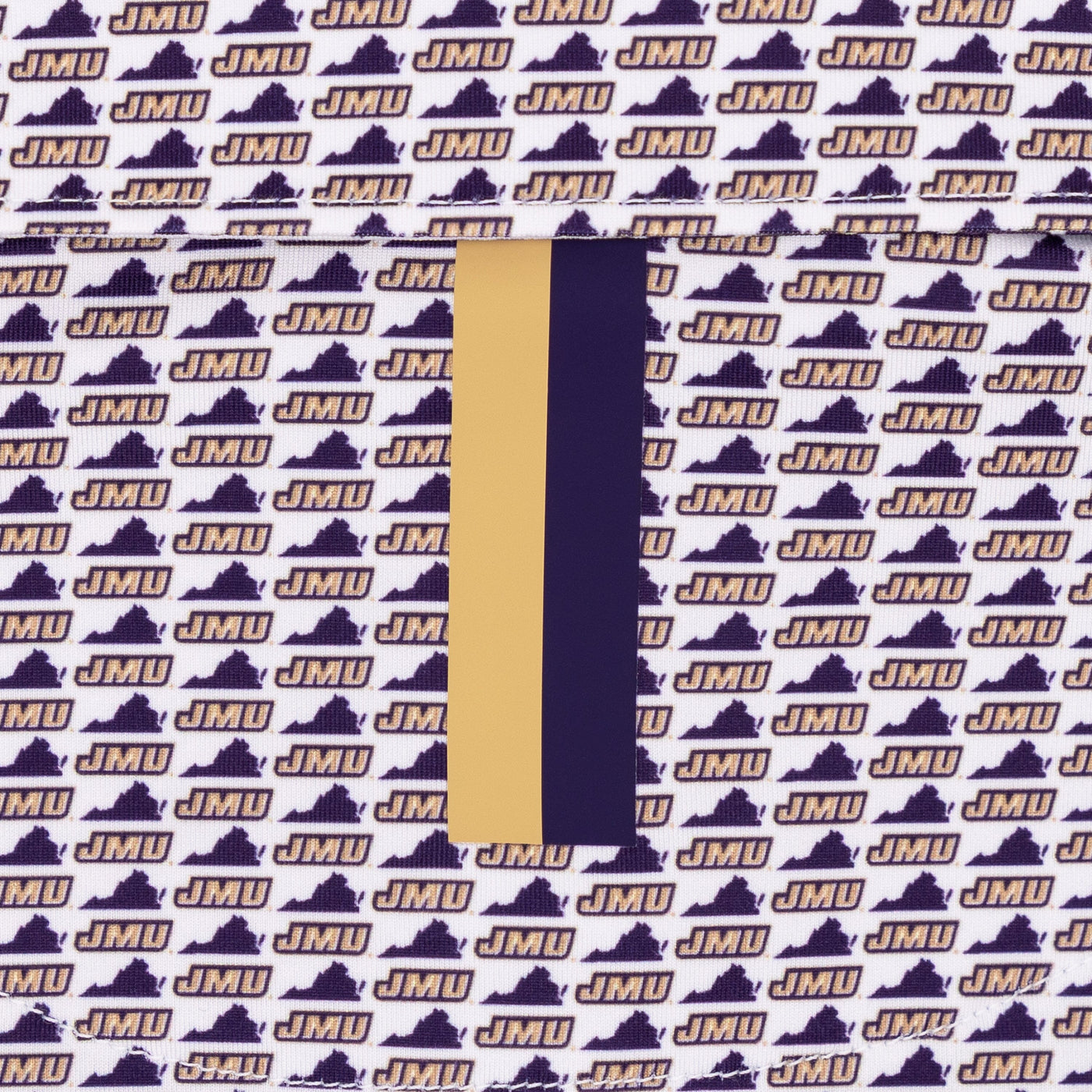 The James Madison Dukes™ | Collegiate Polo | The James Madison Dukes™ - White/Dark Violet