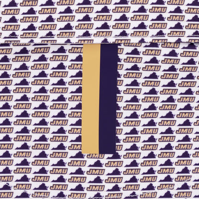 The James Madison Dukes™ | Collegiate Polo | The James Madison Dukes™ - White/Dark Violet