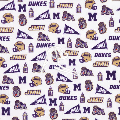 The James Madison Gameday | Collegiate Polo | The James Madison Gameday - White/Dark Violet