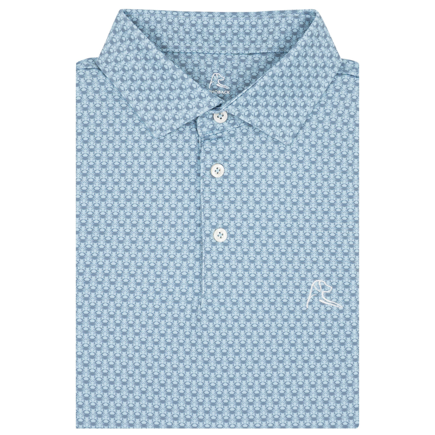The Jimmy | Performance Polo | The Jimmy - Zenith Blue/Cadet Blue