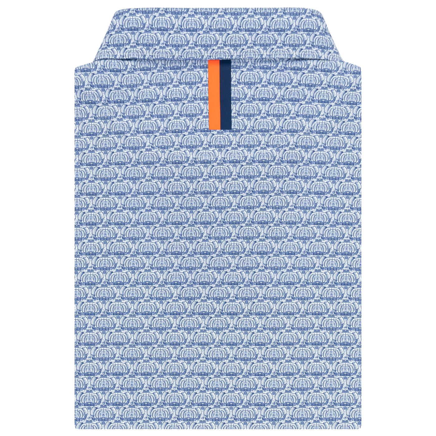 The Auburn Jordan-Hare Stadium™ | Collegiate Polo | The Auburn Jordan-Hare Stadium™ - White/Dock Blue